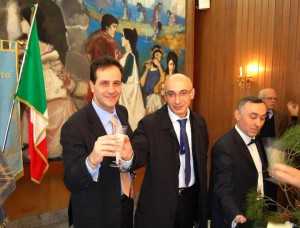 Brindisi pre-elettorale tra Ruggiero e Iaccarino