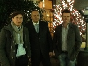 Paolo Pane, Giuseppe Vittoria e Massimo Coppola (NCD)