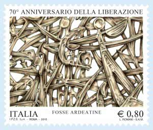 Francobollo 70° ann della liberazione